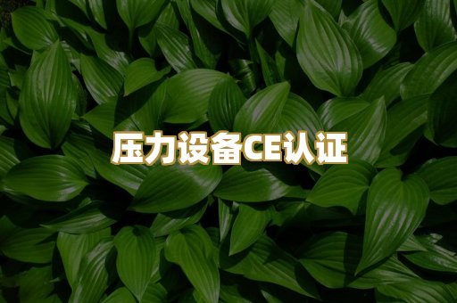 压力设备CE认证